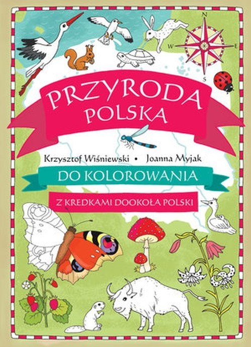 Image of Przyroda polska do kolorowania Z kredkami dookoła Polski