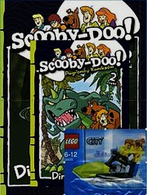 Image of Scooby Doo Zestaw książek + figurka Lego City