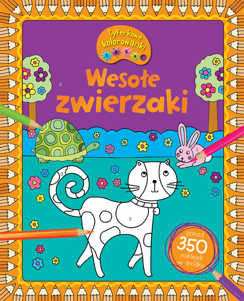 Image of Cyferkowe kolorowanki Wesołe zwierzaki
