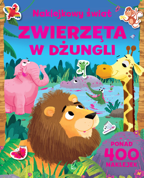 Image of Naklejkowy świat Zwierzęta w dżungli