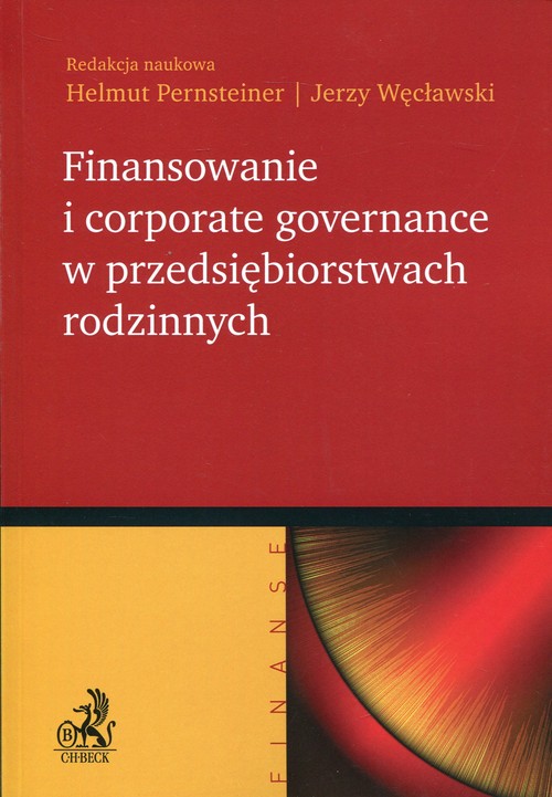 Image of Finansowanie i corporate governance w przedsiębiorstwach rodzinnych