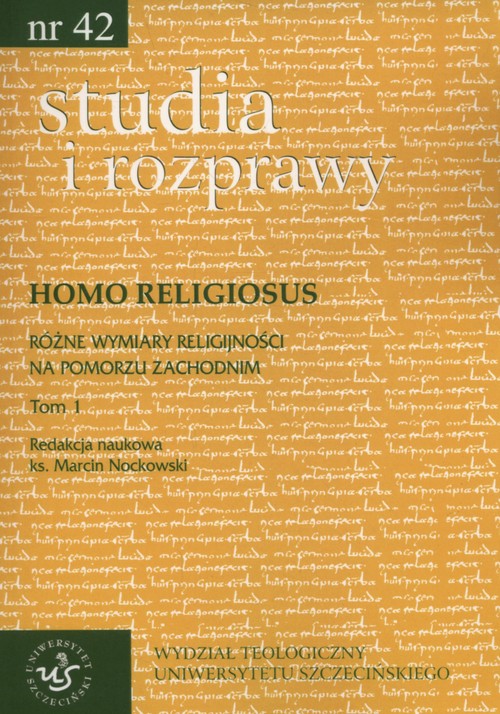 Image of Studia i rozprawy nr 42 Homo religiosus