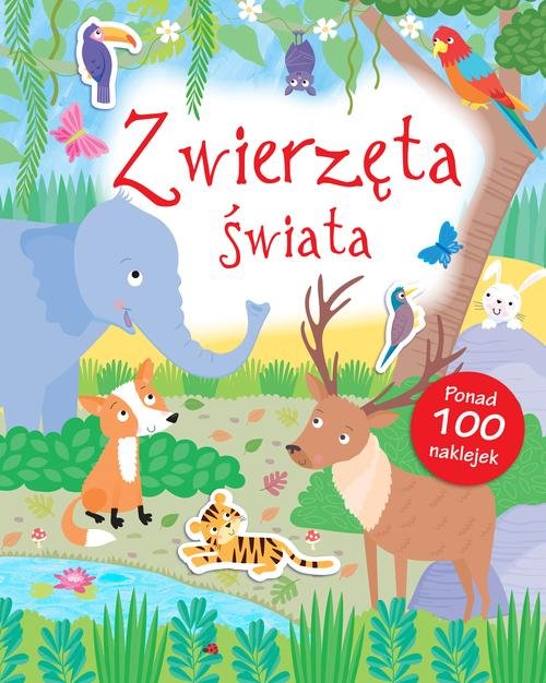 Image of Zwierzęta Świata Poznaję Świat + naklejki