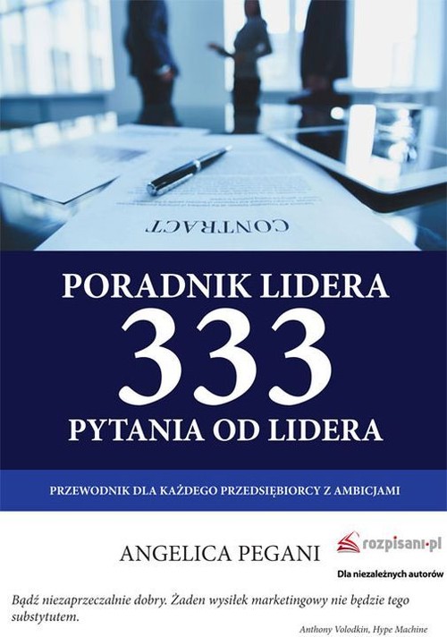 Image of Poradnik lidera. 333 pytania od lidera Przewodnik dla każdego przedsiębiorcy z ambicjami