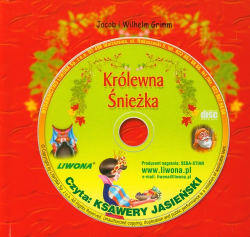 Image of Królewna Śnieżka Słuchowisko na płycie CD
