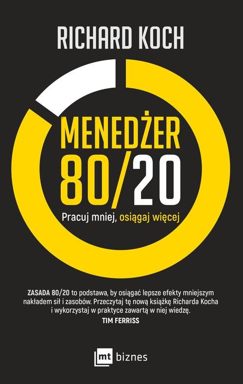 Image of Menedżer 80/20 Pracuj mniej, osiągaj więcej