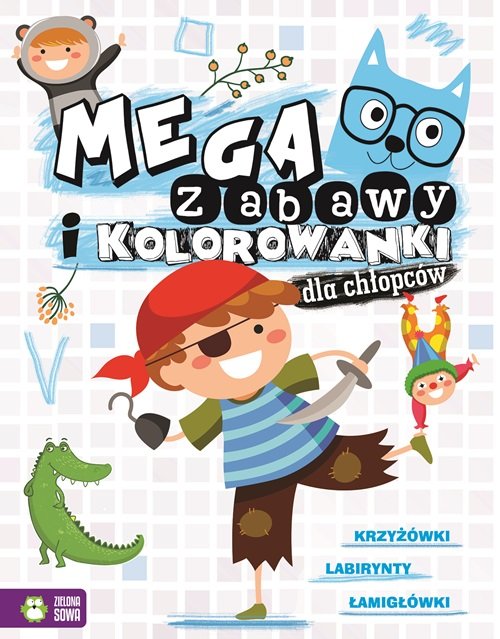 Image of Megazabawy i kolorowanki dla chłopców