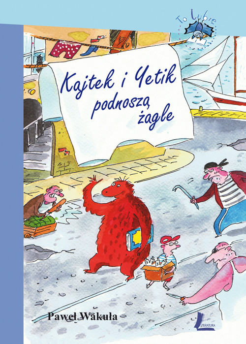 Image of Kajtek i Yetik podnoszą żagle