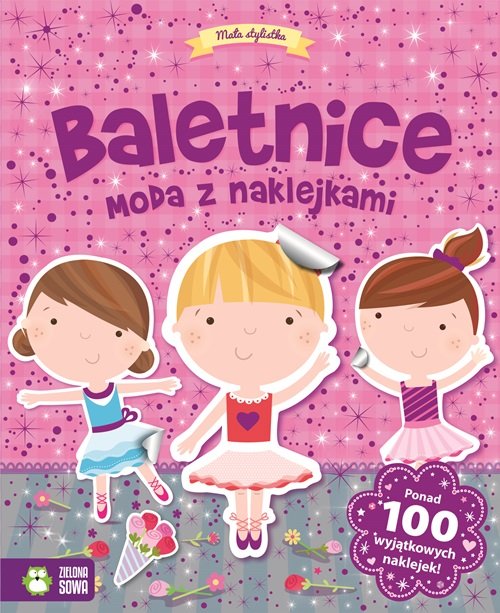 Image of Mała stylistka Baletnice Moda z naklejkami