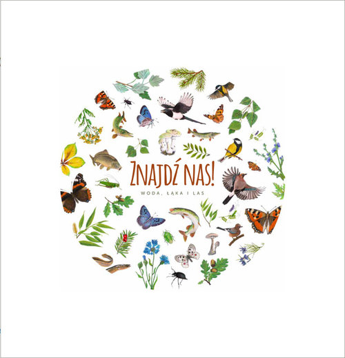 Image of Znajdź nas Woda łąka i las