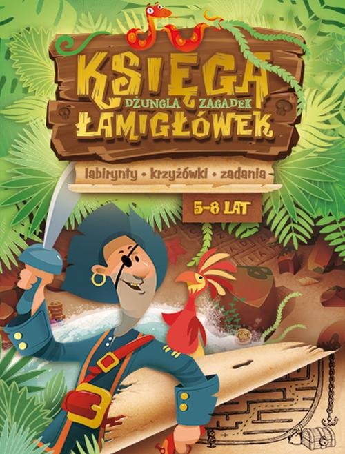 Image of Księga łamigłówek Dżungla zagadek