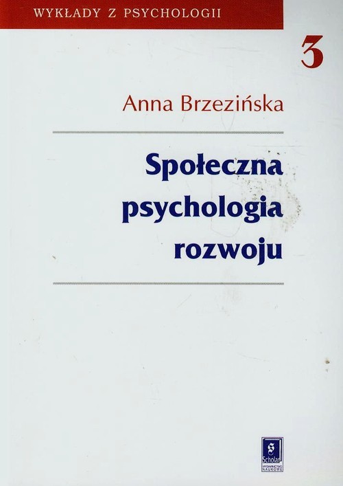Image of Społeczna psychologia rozwoju
