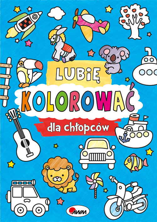 Image of Lubię kolorować dla chłopców
