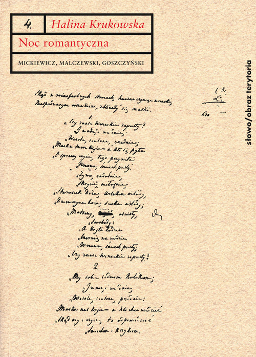 Image of Noc romantyczna Mickiewicz, Malczewski, Goszczyński. Interpretacje