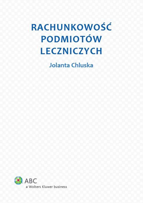 Image of Rachunkowość podmiotów leczniczych