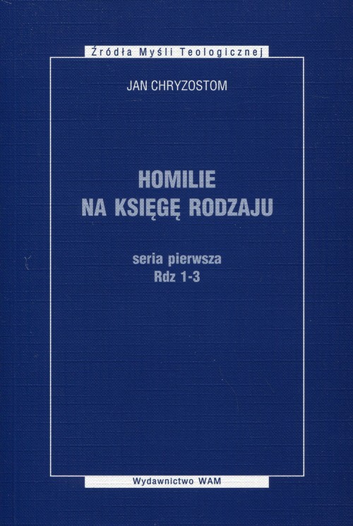 Image of Homilie na Księgę Rodzaju