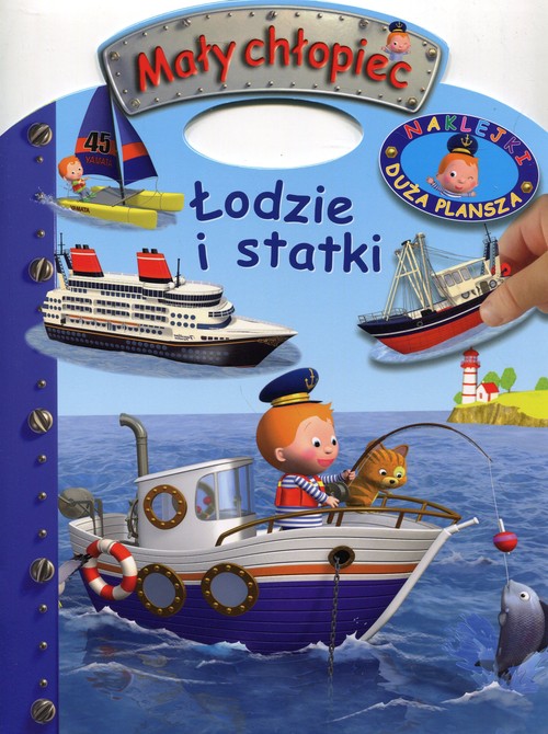 Image of Mały chłopiec Łodzie i statki Naklejki Duża plansza