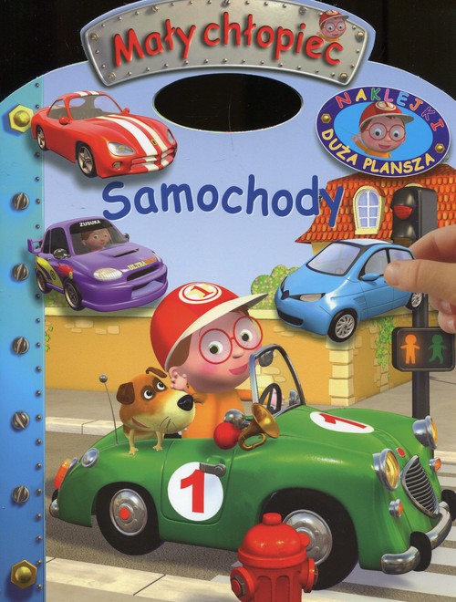 Image of Mały chłopiec Naklejki Duża plansza Samochody