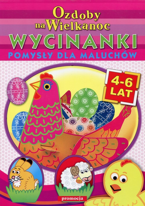 Image of Ozdoby na Wielkanoc Wycinanki Pomysły dla maluchów 4-6 lat