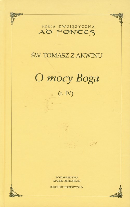 Image of O mocy Boga Tom 4