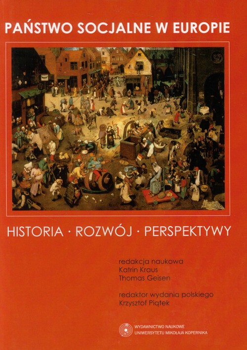 Image of Państwo socjalne w Europie Historia - Rozwój - Perspektywy