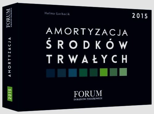 Image of Amortyzacja środków trwałych