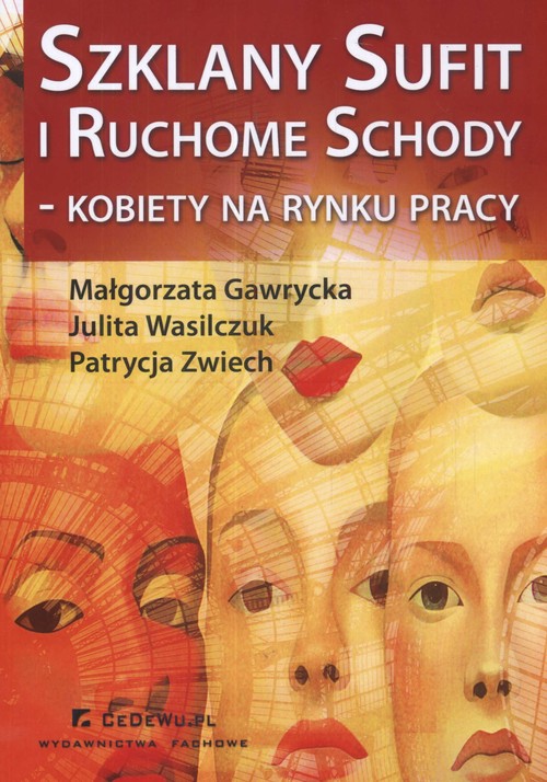 Image of Szklany sufit i ruchome schody kobiety na rynku pracy