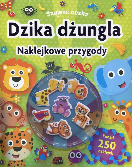 Image of Szalone oczka Dzika dżungla Naklejkowe przygody