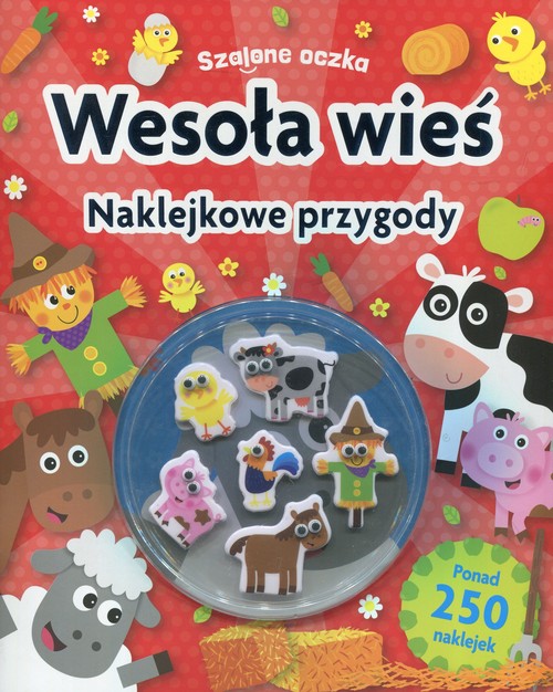 Image of Szalone oczka Wesoła wieś Naklejkowe przygody