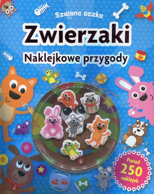 Image of Szalone oczka Zwierzaki Naklejkowe przygody
