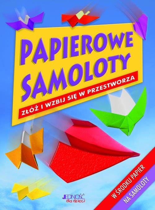 Image of Papierowe samoloty Złóż i wzbij się w powietrze
