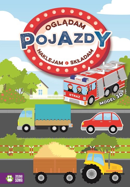 Image of Oglądam naklejam składam Pojazdy