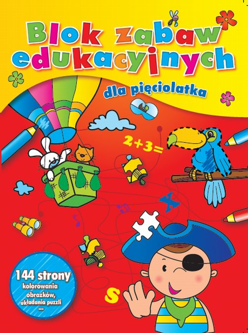 Image of Blok Zabaw edukacyjnych dla pięciolatka