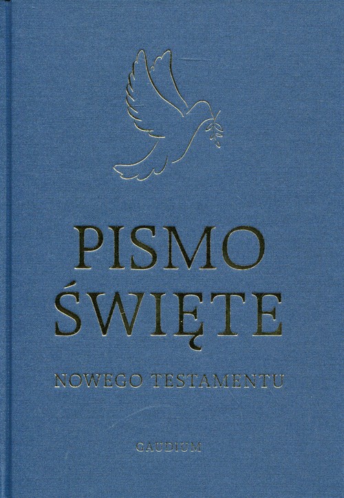 Image of Pismo Święte Nowego Testamentu granatowe duży druk