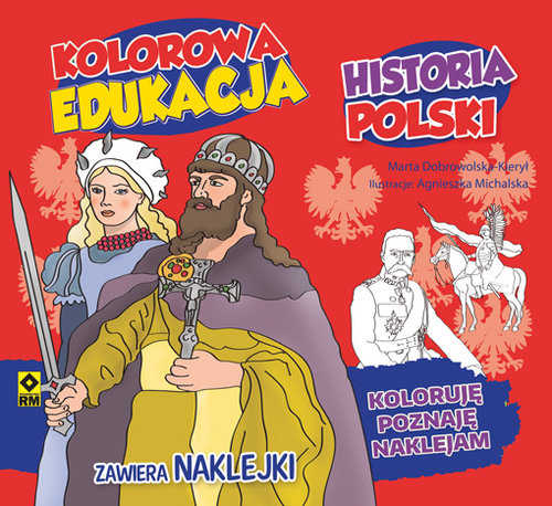 Image of Kolorowa edukacja Historia Polski Naklejki