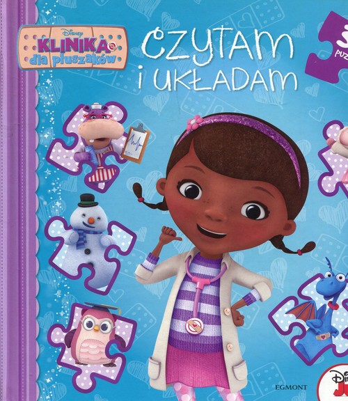 Image of Klinika dla pluszaków Czytam i układam 30 puzzli