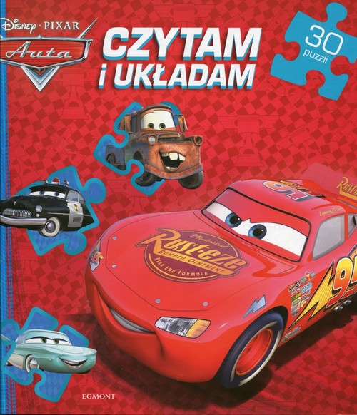 Image of Auta Czytam i układam 30 puzzli