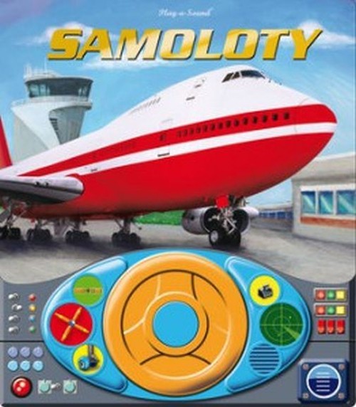 Image of Samoloty + kierownica książeczka dźwiękowa