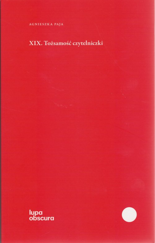 Image of XIX. Tożsamość czytelniczki