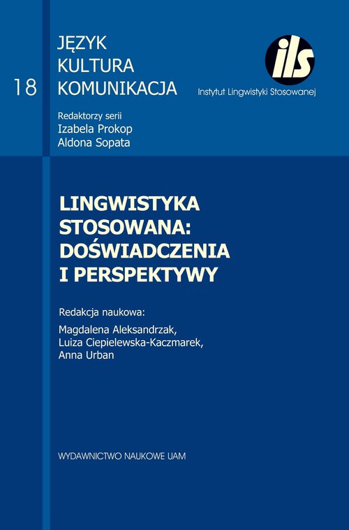 Image of Lingwistyka stosowana: doświadczenia i perspektywy