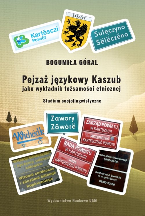 Image of Pejzaż językowy Kaszub jako wykładnik tożsamości etnicznej Studium socjolingwistyczne