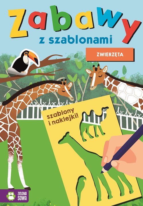 Image of Zabawy z szablonami Zwierzęta