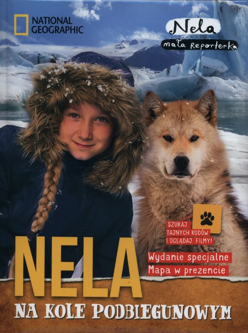 Image of Nela na kole podbiegunowym + mapa