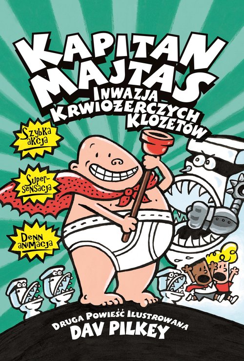 Image of Kapitan Majtas Inwazja Krwiożerczych Klozetów