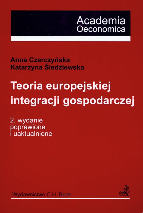 Image of Teoria europejskiej integracji gospodarczej