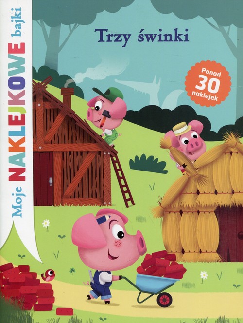 Image of Trzy świnki Moje naklejkowe bajki