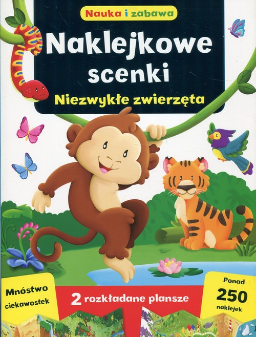 Image of Naklejkowe scenki Niezwykłe zwierzęta