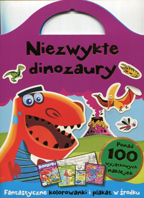 Image of Niezwykłe dinozaury Fantazyjne kolorowanki