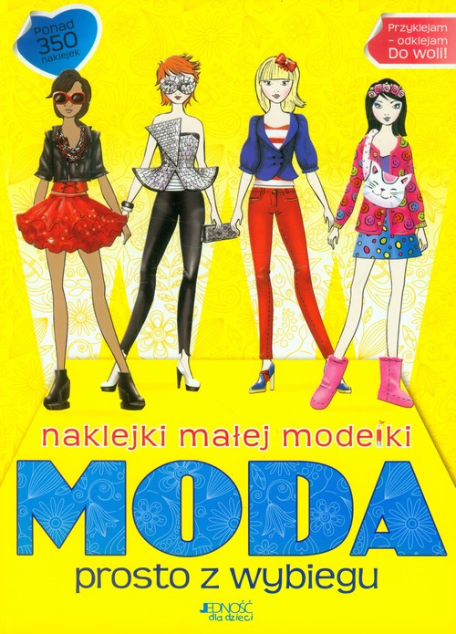 Image of Naklejki małej modelki Moda prosto z wybiegu
