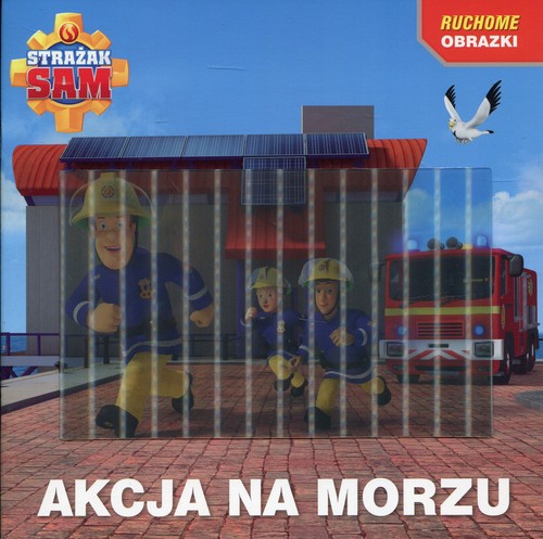 Image of Strażak Sam Akcja na morzu Ruchome obrazki Książka z kartką 3D